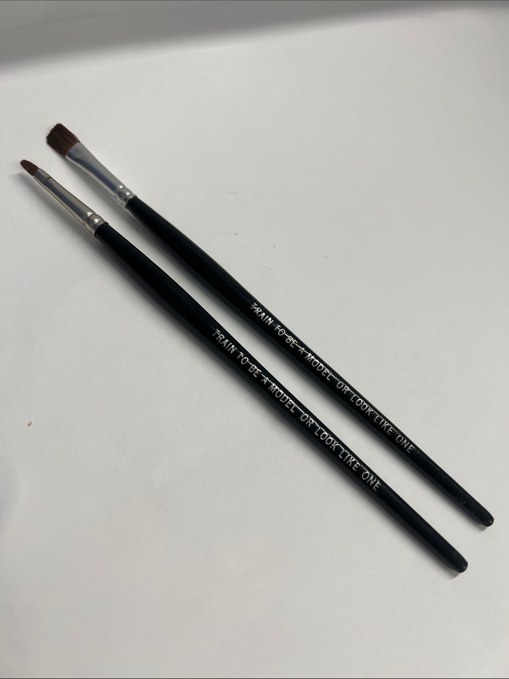 Two Eye Lip Natural Hair Bristles Makeup Brushes
